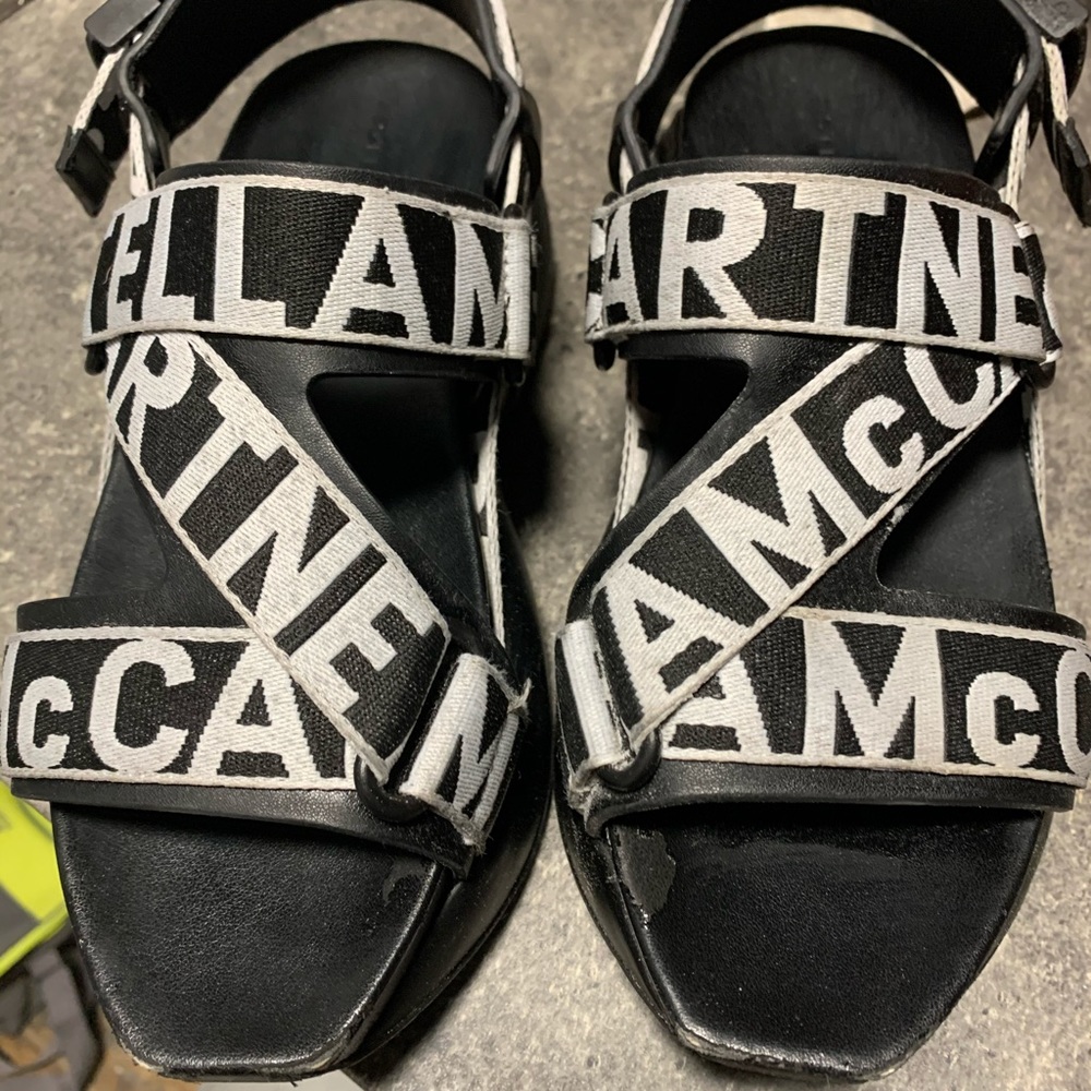 Stella McCartney platform sandals size 37